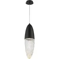 Eurofase LED Hanglamp Ecrou | 8W 3000K 930 | Matte Black