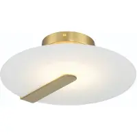 Eurofase LED Plafondlamp Nuvola | 14W 3000K 930 | Brushed Gold