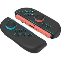 VORTEX VR Siliconen hoes gamepad protector voor Nintendo Switch 2 | Roze/Blauw
