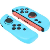 VORTEX VR Siliconen hoes gamepad protector voor Nintendo Switch 2 | Roze/Blauw