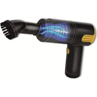 Dunlop Auto Stofzuiger - 12V Aansteker Aansluiting - Nat en Droog - Spleet- en Borstelmondstuk - 3 Meter Kabel - Auto Accessories - Zwart/Geel