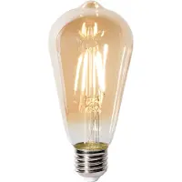 LUEDD E27 dimbare LED lamp ST64 goud 5W 450 lm 2700K