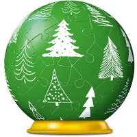 Ravensburger 3D Puzzel - Kerstbal Groen (54 stukjes)