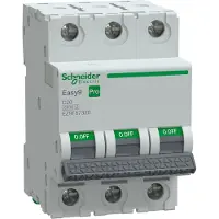 Schneider Electric EZ9F Stroomonderbreker C 20A 3-polig 3-fas 6kA Easy 9 PRO