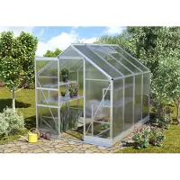 Vitavia Tuinkas Apollo 5000 - Polycarbonaat 4mm - Aluminium - 195x261x207cm