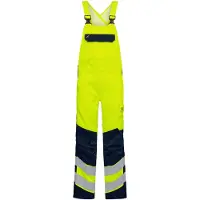 F-engel F. Engel 3321-188 Safety+ Bib Overall Yellow/Blue Ink maat 52 heren