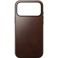 Nomad Modern Horween Leather Case voor de Apple iPhone 17 Pro Max - Rustic Brown