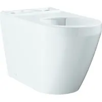 GROHE Euro Ceramic - Toilet combi pot, vario afvoer, Rimless, Triple Vortex, alpine wit 102489SH00