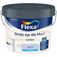 Flexa - Strak Op De Muur Buiten Zijdemat - Iets Iris - Mengverf - 2,5 L