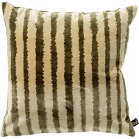 Hoii LORENZO | sierkussen 45x45 cm | Military Olive | groen | multicolor | | met duurzame kussenvulling