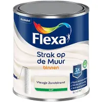 Flexa - Strak Op De Muur Binnen Mat - Vleugje Zandstrand - Mengverf - 1 L