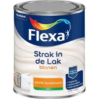 Flexa - Strak In De Lak Binnenlak Mat - 100% Goudsbloem - Mengverf - 750 Ml