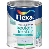 Flexa - Mooi Makkelijk Keukenkasten Mat - Vleugje Iris - Mengverf - 750 Ml