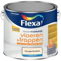 Flexa - Mooi Makkelijk Vloeren & Trappen Zijdeglans - Vleugje Bubbels - Mengverf - 2,5 L