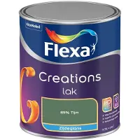Flexa - Creations Lak Zijdeglans - 85% Tijm - Mengverf - 750 Ml