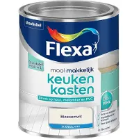 Flexa - Mooi Makkelijk Keukenkasten Zijdeglans - Bloesemwit - Mengverf - 750 Ml
