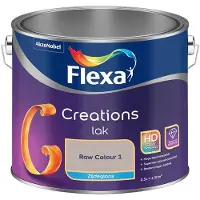 Flexa - Creations Lak Zijdeglans - Raw Colour 1 - Mengverf - 2,5 L
