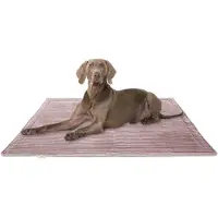 Knuffelwuff Cord Hondenkleed Timor 120x80cm Roze