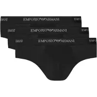Emporio Armani Slip zwart / wit
