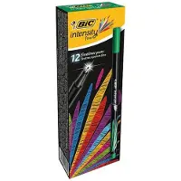BIC Intensity Fineliner 0,4 mm Groen 12 stuks