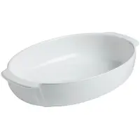 Pyrex Signature ovenschaal keramiek wit 25x18cm