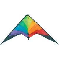 Gerkimex Stuntvlieger Rainbow 130x60cm Multi multi Polyester Vlieger
