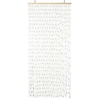 Home & Styling Deurgordijn Papier 90x200cm Wit wit Papier Deurhor