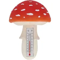 Pflanzen-Kölle Thermometer Vliegenzwam Rood rood Kunststof