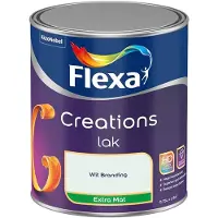 Flexa - Creations Lak Extra Mat - Wit Branding - Mengverf - 750 Ml