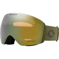 Oakley - Skibrillen - Flight Deck L Matte Dark Brush Prizm Sage Gold voor Unisex - Kaki