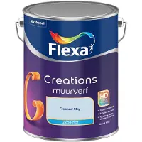 Flexa - Creations Muurverf Zijdemat - Frosted Sky - Mengverf - 5 L