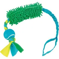 Trixie Hondenspeelgoed Bungee Tugger met Tennisbal, 85 cm, Mint