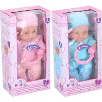 Eddy Toys Babypop 31cm Met 6 Geluiden In Showdoos Verschillende verschillende