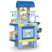 Chicos 2 In 1 Bluey Kitchen Educational Toy 57x18x8.15 Cm Blauw Kinderen