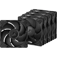 Arctic Cooling P14 PRO PST zwart 5-pack | Kastventilator