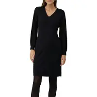 s.Oliver Black Label Gebreide jurk zwart