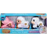Vtech Rol & Dol Dieren Trio Pack Verschillende verschillende Kunststof