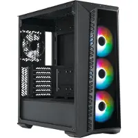 Cooler Master Kast MasterBox 520, ATX, Window, Controller, ARGB, Zwart