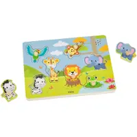 Viga Sound Puzzle Match exotische dieren - UNI