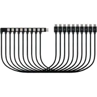 Kensington USB-C Oplaadkabel K32302WW 31,5 cm 10 Stuks Zwart