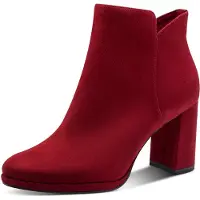 Tamaris Enkellaarsjes cranberry