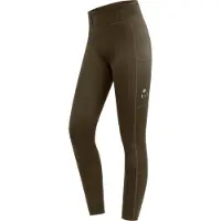 Elt THERMO-RIJLEGGING ELLA Donkergroen-bruin