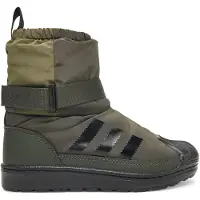 Adidas Originals Snowboots 'Superstar 360' donkergroen / zwart
