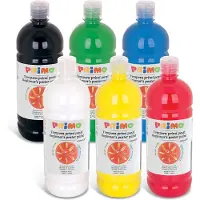 Primo Poster paint Ready-mix School 1000 ml Burnt siena 730