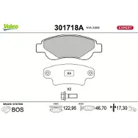 Valeo 301718A Remblokken