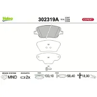 Valeo 302319A Remblokken