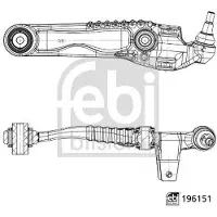 FEBI BILSTEIN 196151 Draagarm