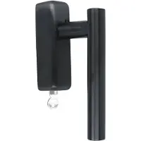 Formani Basics LB7-DKLOCK-O draaikiepgarnituur afsluitbaar - PVD gunmetal