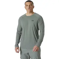 Helly Hansen Trail T-shirt Met Lange Mouwen Grijs 2XL Man