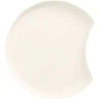 Papstar 100 Borden Suikerriet pure halve maan Ø 12 cm · 1 cm wit Cella